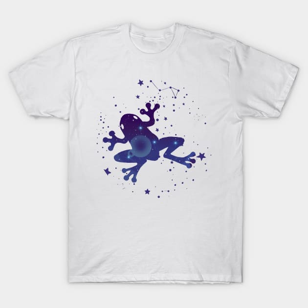 Frog Constellation T-Shirt by TheUnknown93